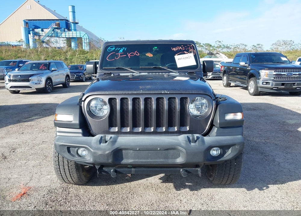 2020 ANGLER JEEP WR UNLIMITED SPORT S 4X4 VIN: 1C4HJXDN7LW114786