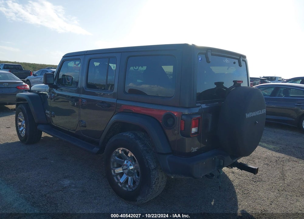 2020 ANGLER JEEP WR UNLIMITED SPORT S 4X4 VIN: 1C4HJXDN7LW114786