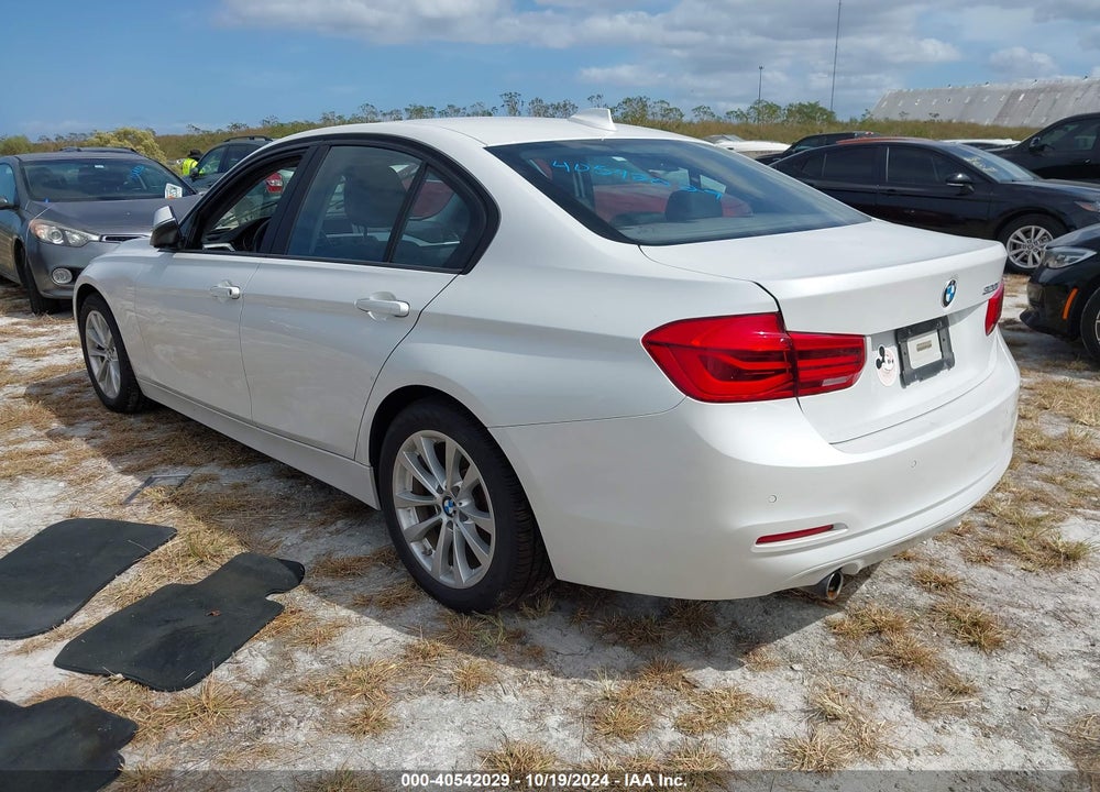 2016 BMW 320I VIN: WBA8E1G53GNU11799