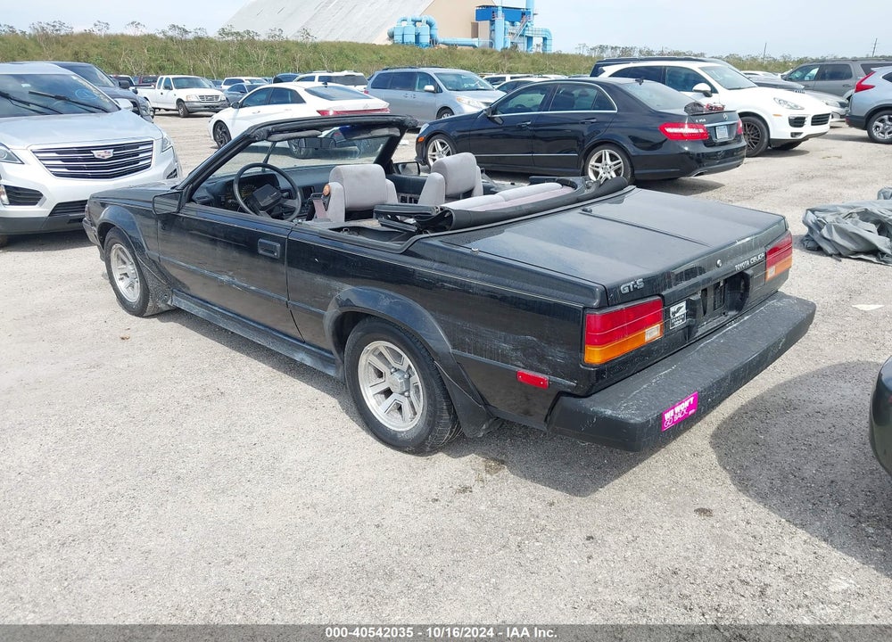1985 TOYOTA CELICA GT-S VIN: JT5RA65K6F4055146
