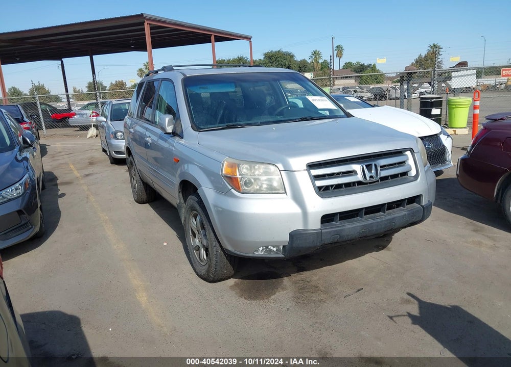 2008 HONDA PILOT SE VIN: 5FNYF183X8B006133