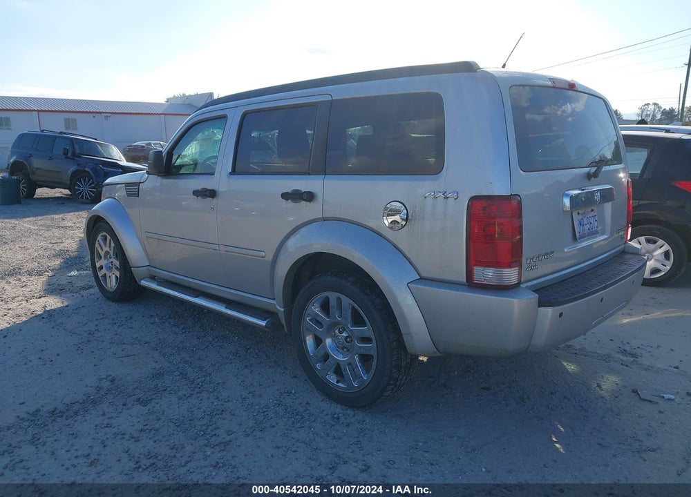 2009 DODGE NITRO SLT/RT VIN: 1D8GU58X19W526182