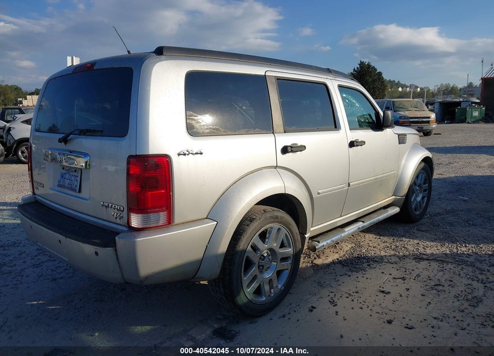 2009 DODGE NITRO SLT/RT VIN: 1D8GU58X19W526182