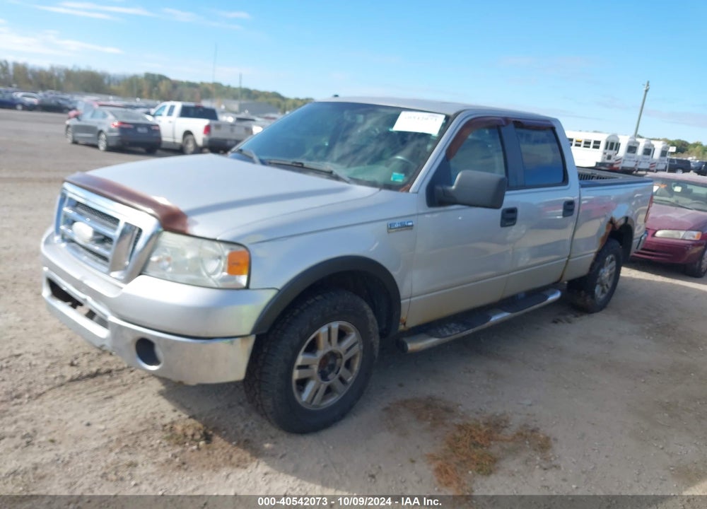 2008 FORD F-150 60TH ANNIVERSARY/FX4/KING RANCH/LARIAT/XLT VIN: 1FTPW14V38FB46393