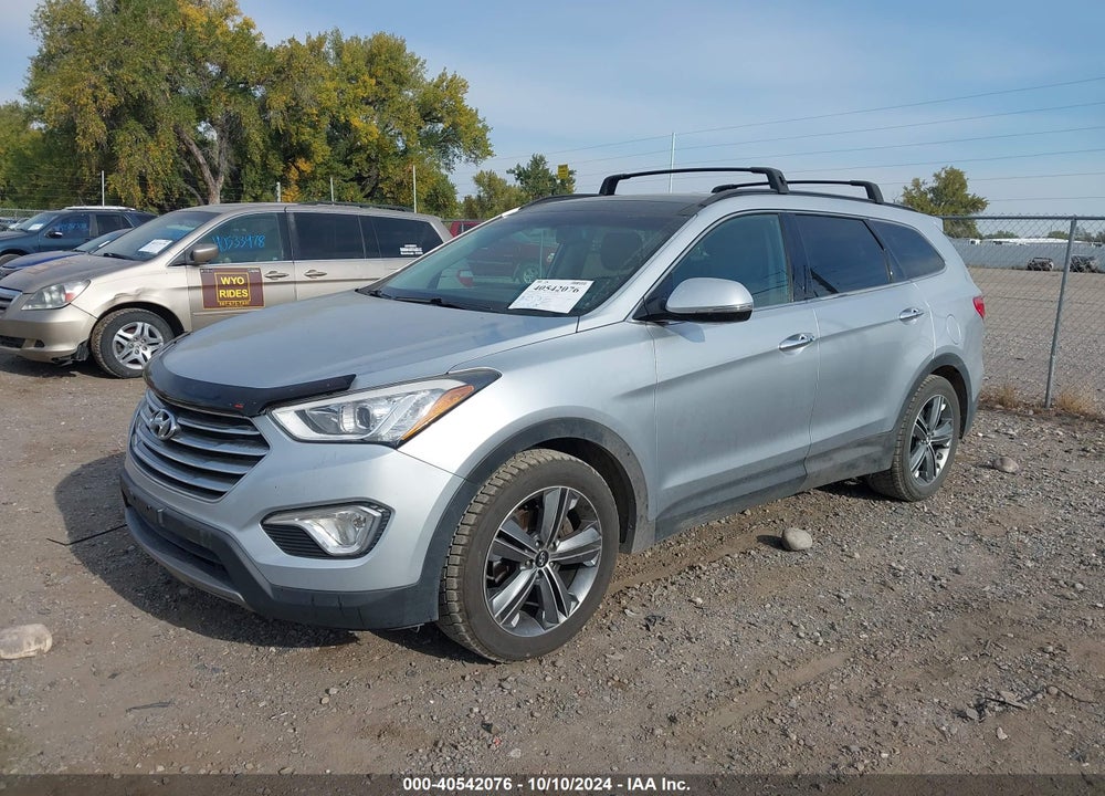 2016 HYUNDAI SANTA FE LIMITED VIN: KM8SR4HF7GU132881