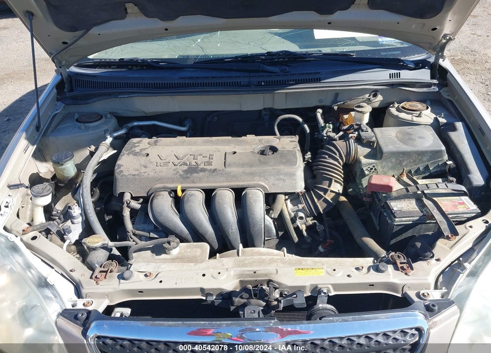 2005 TOYOTA COROLLA LE VIN: 2T1BR32E45C372625