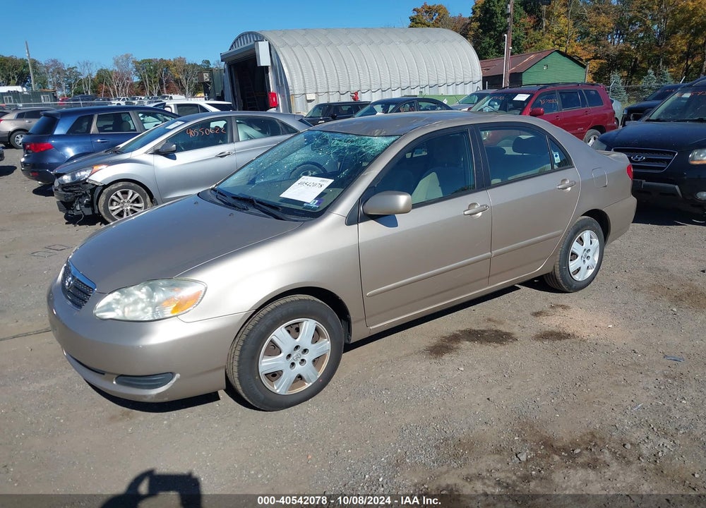 2005 TOYOTA COROLLA LE VIN: 2T1BR32E45C372625