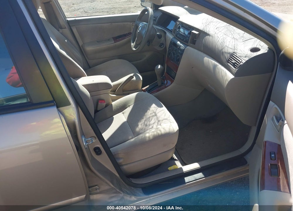 2005 TOYOTA COROLLA LE VIN: 2T1BR32E45C372625