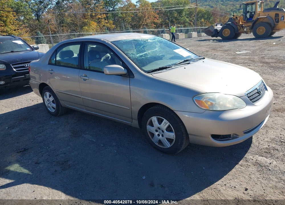 2005 TOYOTA COROLLA LE VIN: 2T1BR32E45C372625