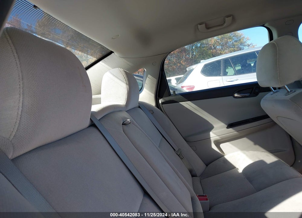 2012 CHEVROLET IMPALA LT VIN: 2G1WB5E37C1309924