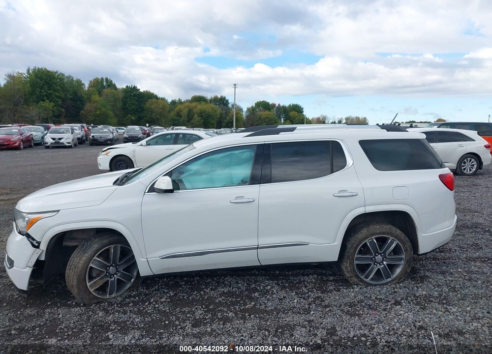 2019 GMC ACADIA DENALI VIN: 1GKKNXLSXKZ187721