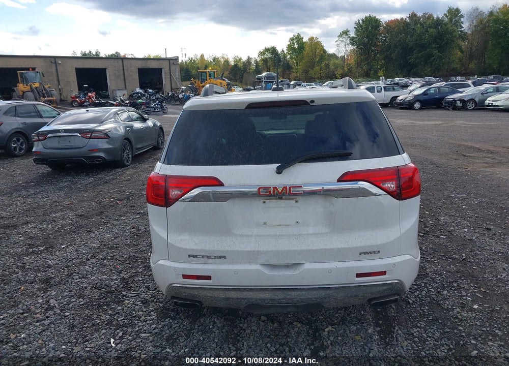 2019 GMC ACADIA DENALI VIN: 1GKKNXLSXKZ187721
