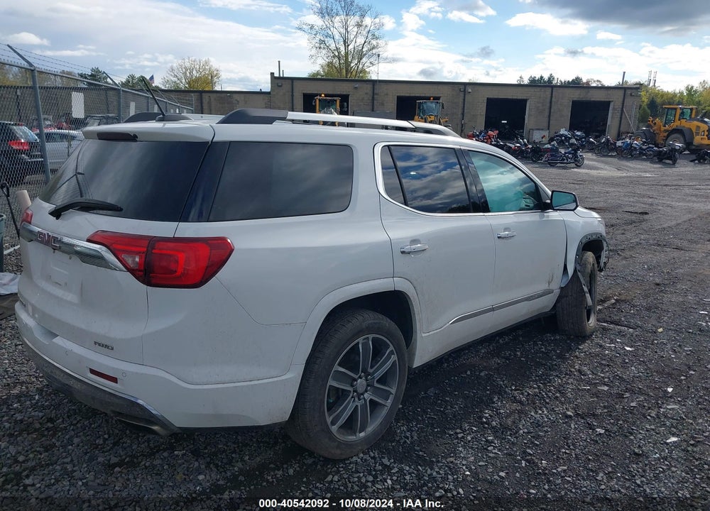 2019 GMC ACADIA DENALI VIN: 1GKKNXLSXKZ187721