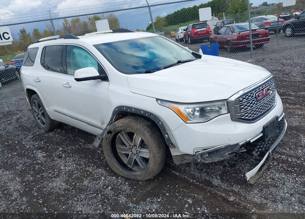 2019 GMC ACADIA DENALI VIN: 1GKKNXLSXKZ187721