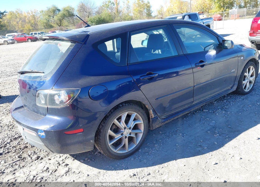 2008 MAZDA 3 S GRAND TOURING VIN: JM1BK343X81156383