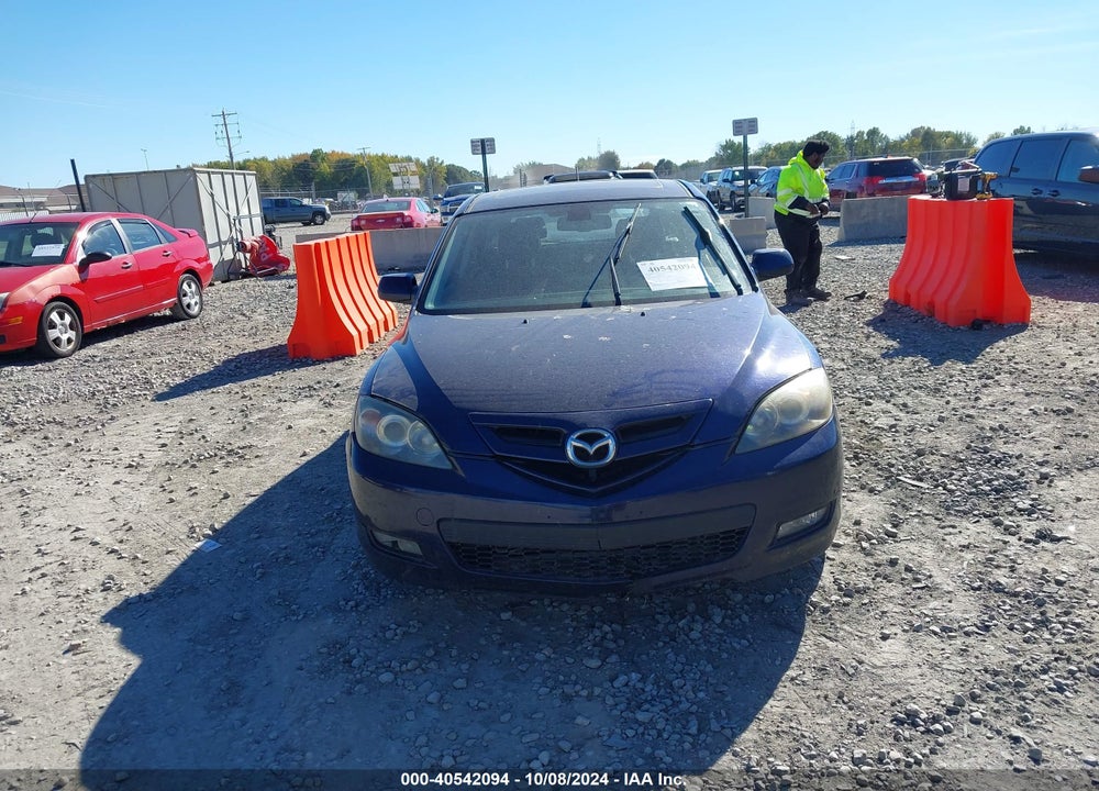 2008 MAZDA 3 S GRAND TOURING VIN: JM1BK343X81156383