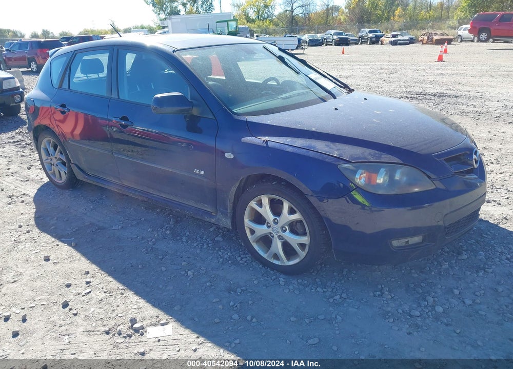 2008 MAZDA 3 S GRAND TOURING VIN: JM1BK343X81156383