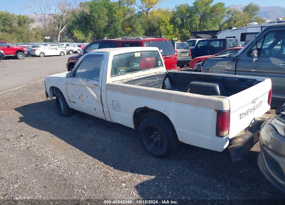 1991 CHEVROLET S TRUCK S10 VIN: 1GCCS14A7M8254862