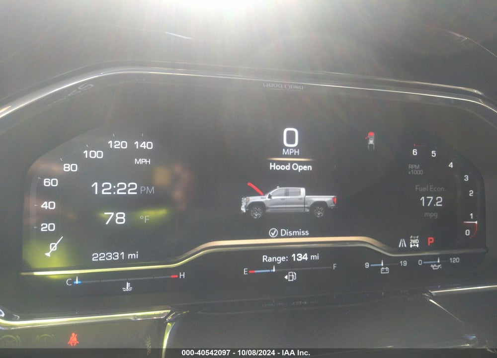 2023 GMC SIERRA 1500 4WD SHORT BOX SLT VIN: 3GTUUDEDXPG287748