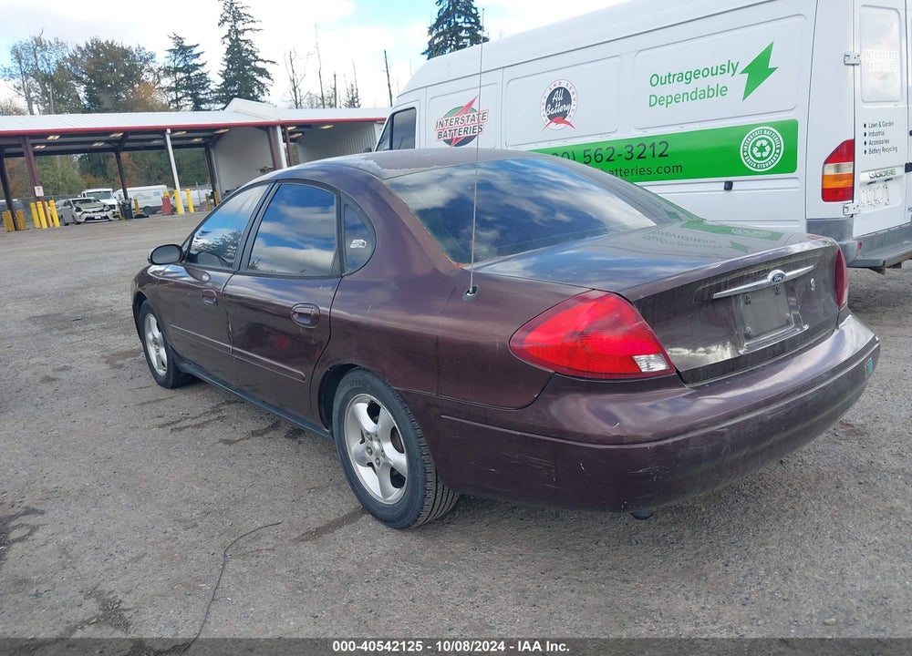 2000 FORD TAURUS SE VIN: 1FAFP5328YG170907