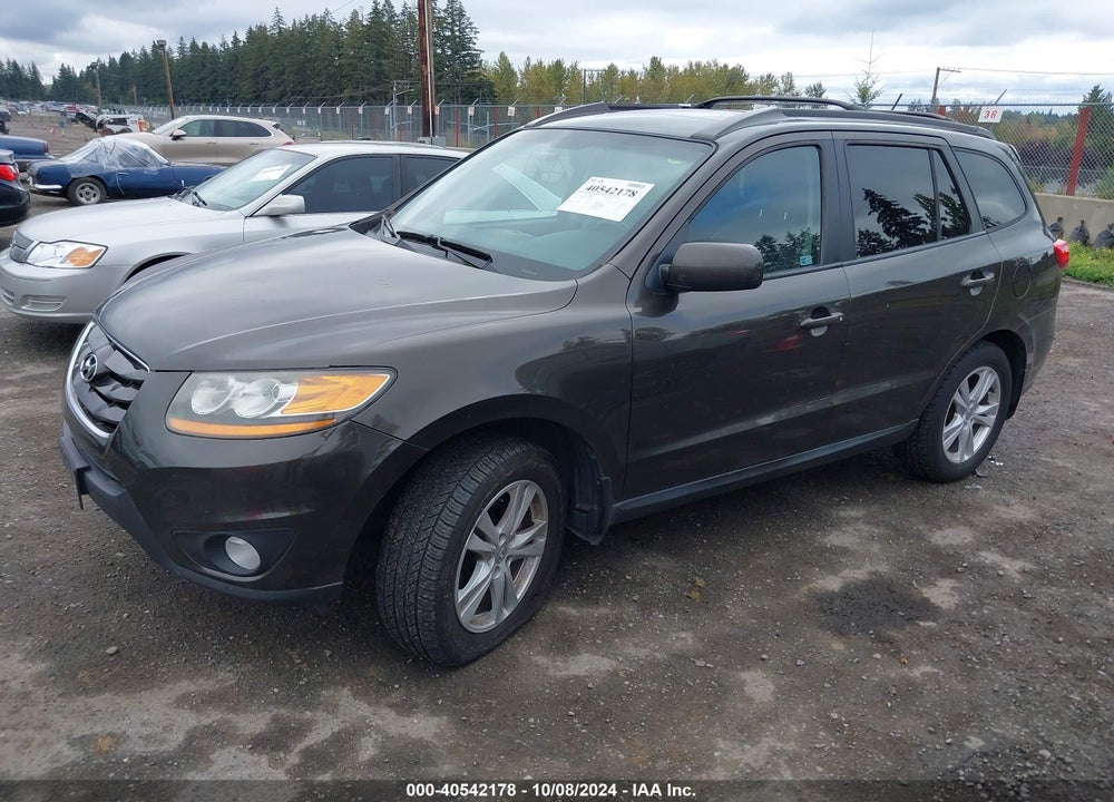2011 HYUNDAI SANTA FE SE VIN: 5XYZH4AG9BG028864