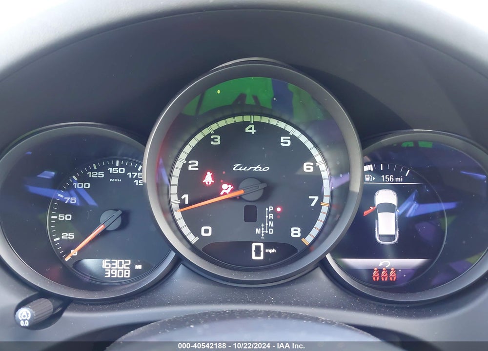 2021 PORSCHE MACAN TURBO VIN: WP1AF2A54MLB60605