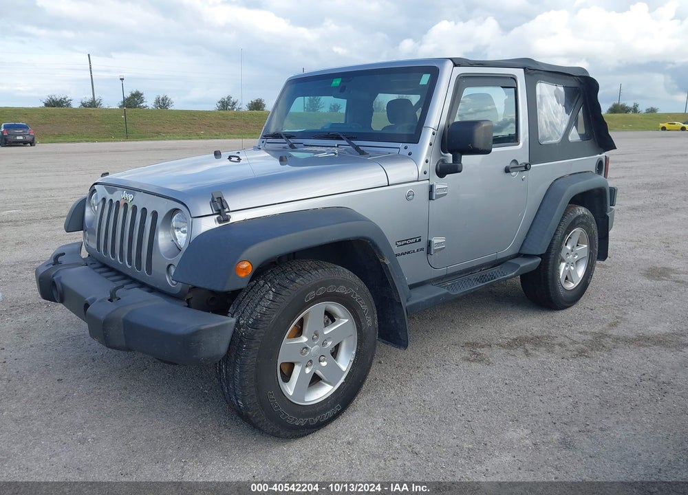 2015 ANGLER JEEP WR SPORT VIN: 1C4AJWAG0FL540312