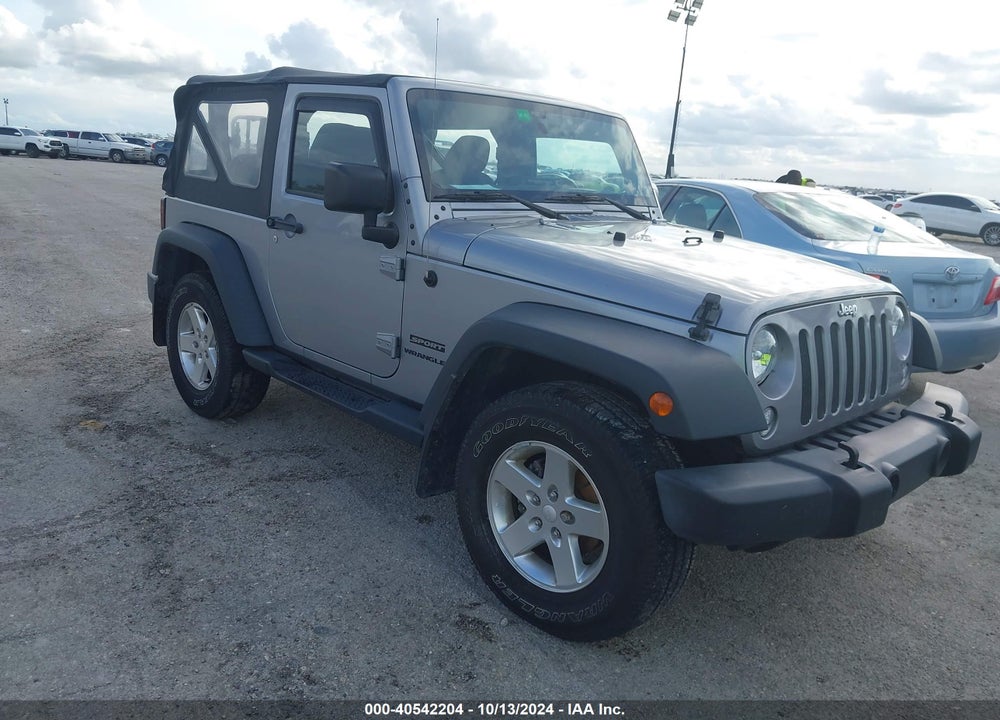 2015 ANGLER JEEP WR SPORT VIN: 1C4AJWAG0FL540312