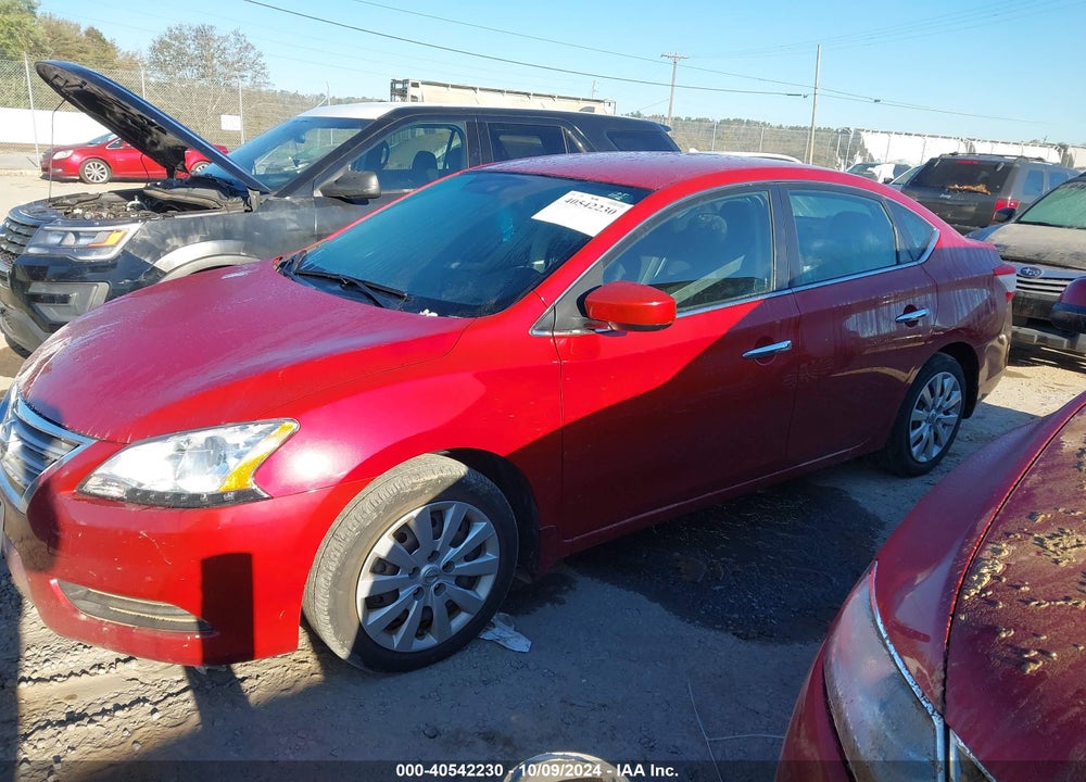2014 NISSAN SENTRA FE+ S/FE+ SV/S/SL/SR/SV VIN: 3N1AB7AP8EL645270