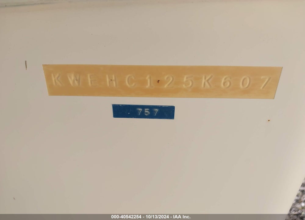 2007 KEY WEST OTHER VIN: KWEHC125K607