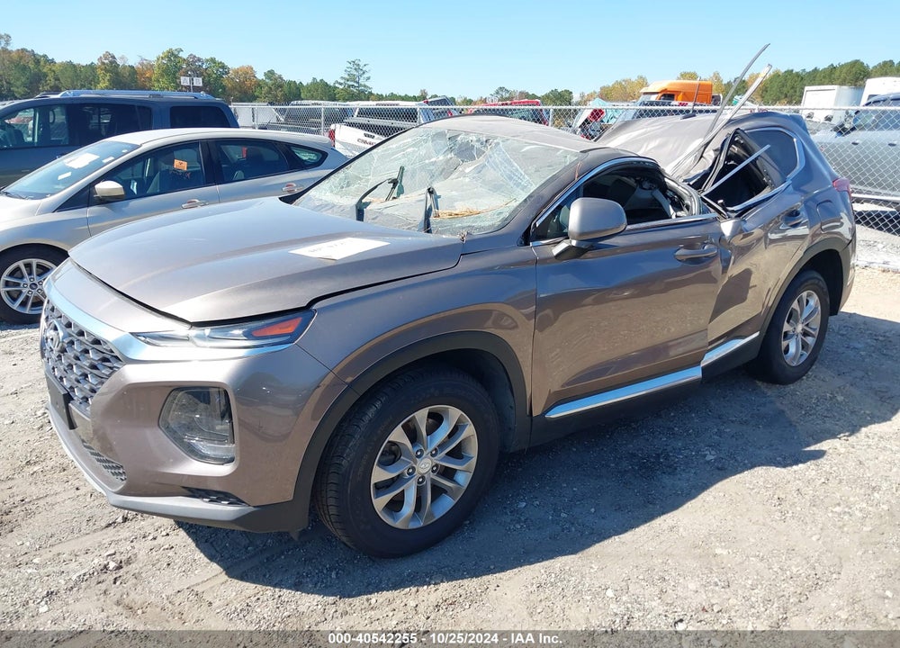 2020 HYUNDAI SANTA FE SE VIN: 5NMS2CAD5LH161924
