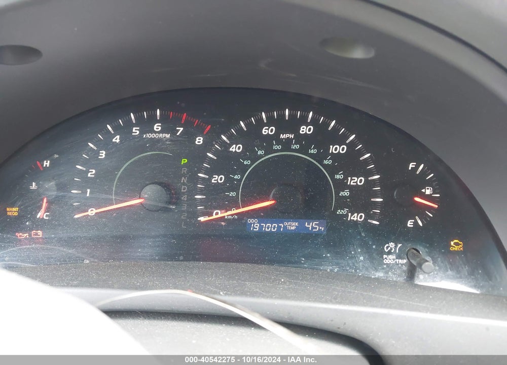 2009 TOYOTA CAMRY LE VIN: 4T1BE46K59U330065
