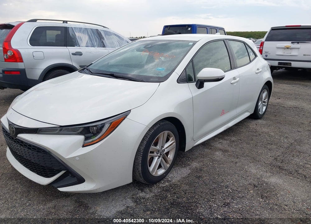 2019 TOYOTA COROLLA SE VIN: JTNK4RBE1K3023231