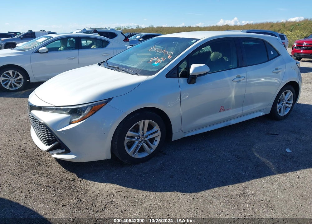 2019 TOYOTA COROLLA SE VIN: JTNK4RBE1K3023231