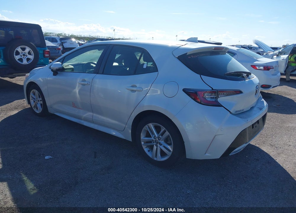 2019 TOYOTA COROLLA SE VIN: JTNK4RBE1K3023231