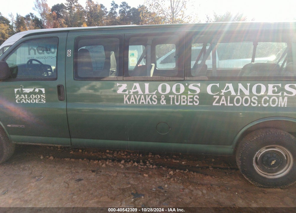 2000 CHEVROLET EXPRESS VIN: 1GAHG39R8Y1117616