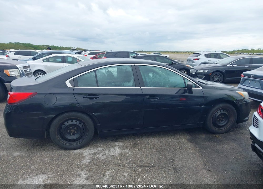 2016 SUBARU LEGACY VIN: 4S3BNAA68G3007676