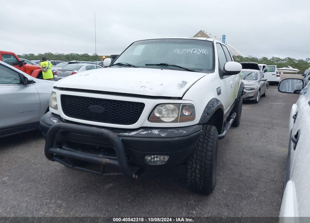 2002 FORD F-150 LARIAT/XLT VIN: 1FTRW08L42KA72802