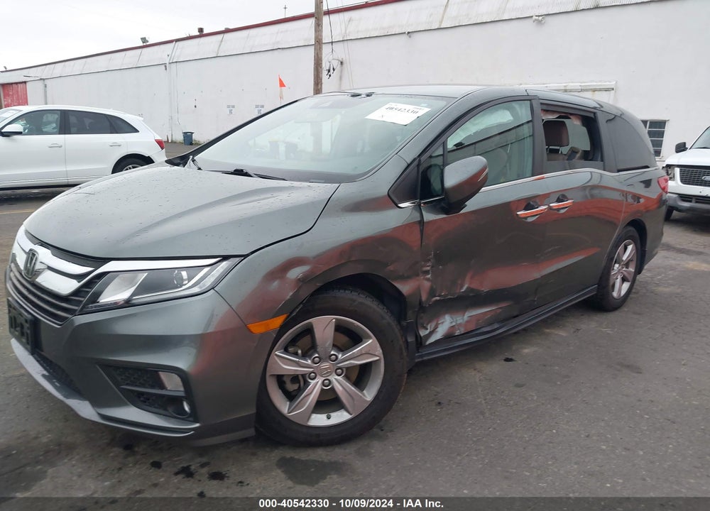 2018 HONDA ODYSSEY EX VIN: 5FNRL6H50JB004599