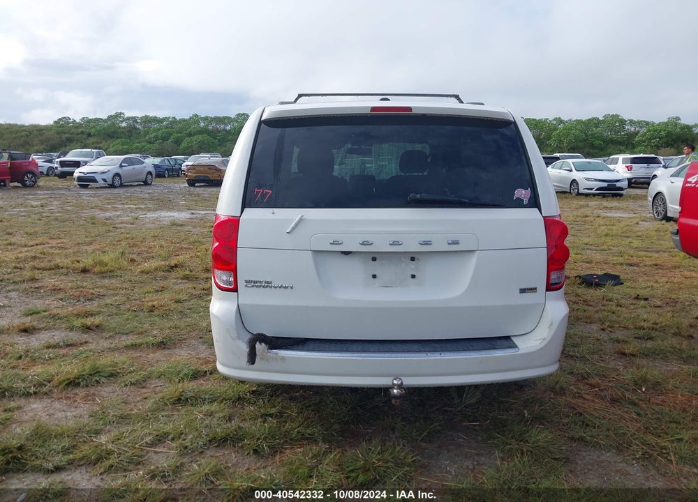 2013 DODGE GRAND CARAVAN SXT VIN: 2C4RDGCG2DR759371