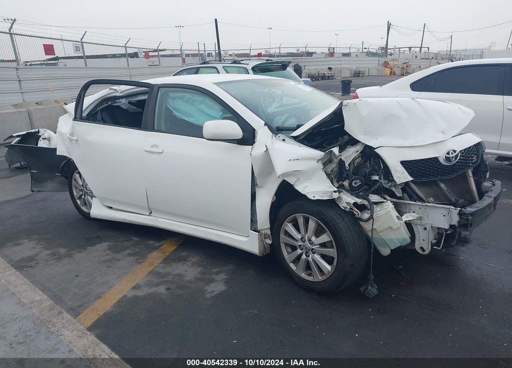 2010 TOYOTA COROLLA S VIN: 2T1BU4EE7AC434089