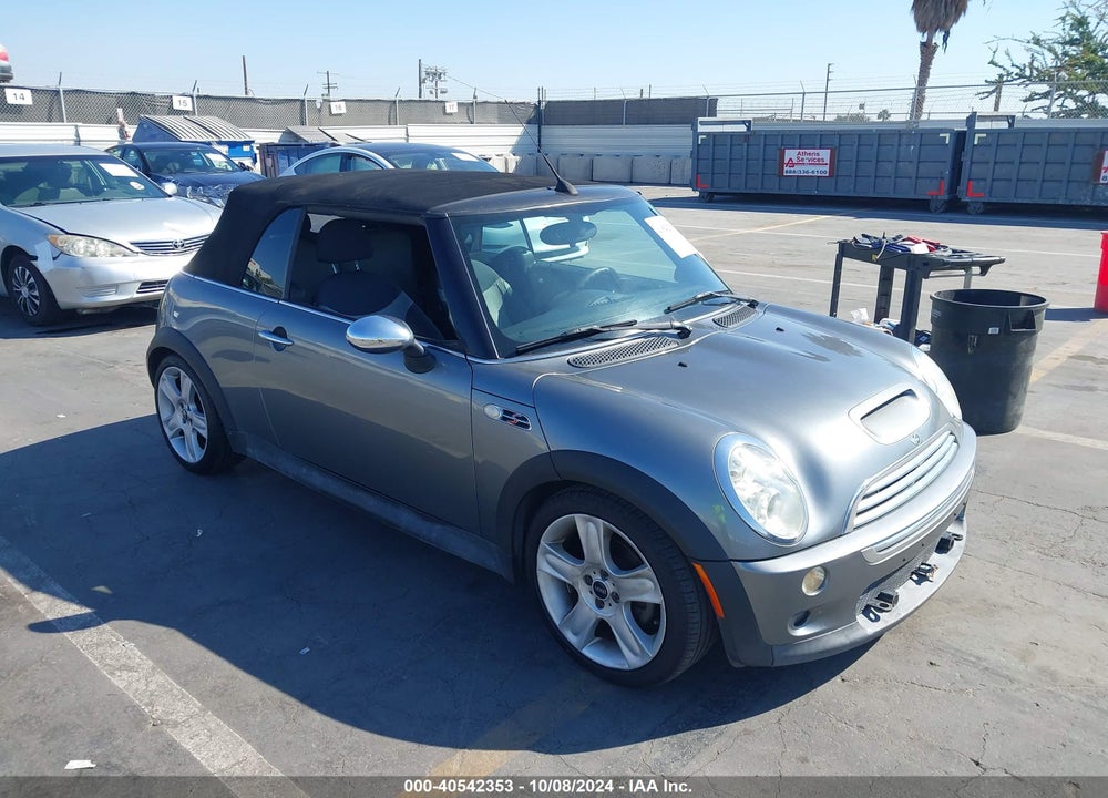 2007 MINI COOPER S VIN: WMWRH33507TJ44940