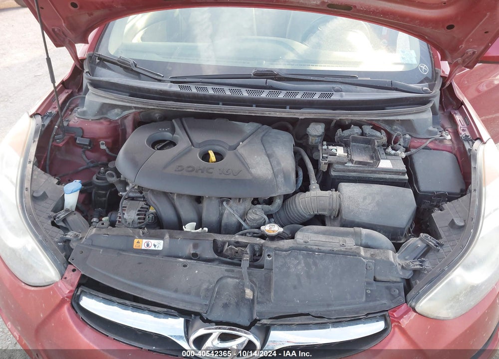 2013 HYUNDAI ELANTRA GLS VIN: 5NPDH4AE6DH197650