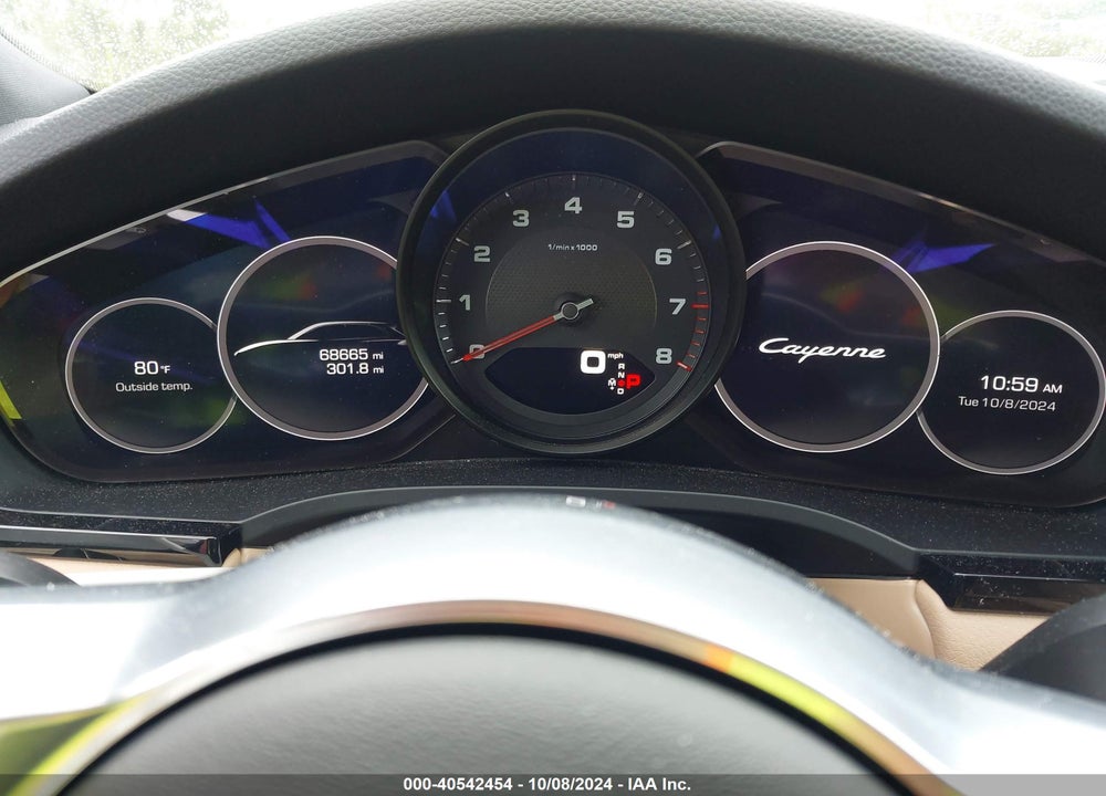 2020 PORSCHE CAYENNE VIN: WP1AA2AY8LDA00891