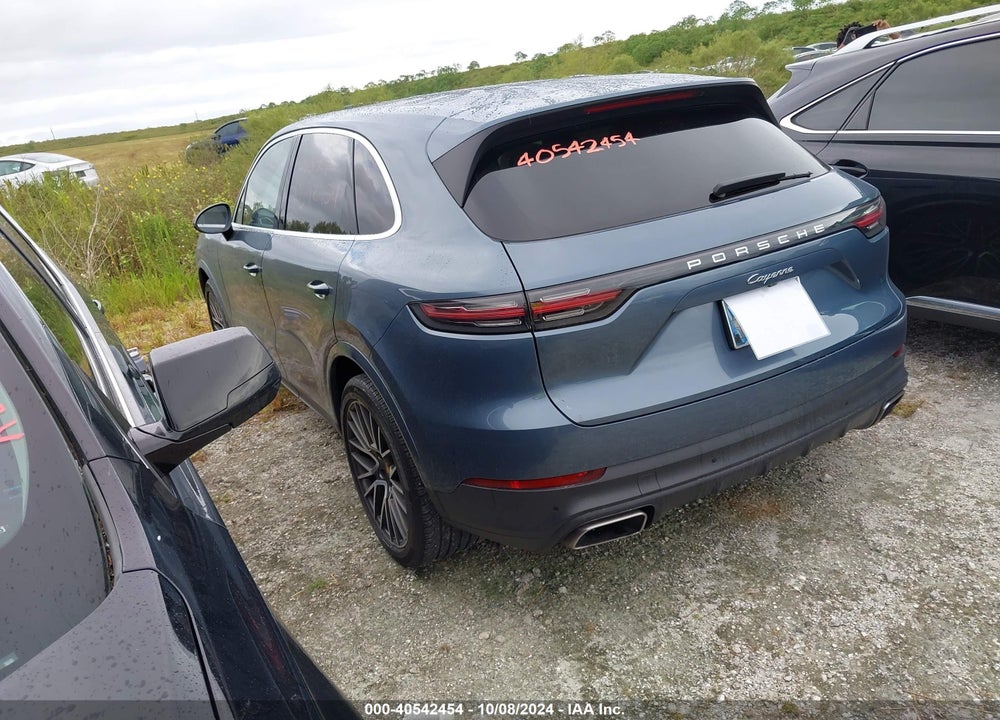 2020 PORSCHE CAYENNE VIN: WP1AA2AY8LDA00891