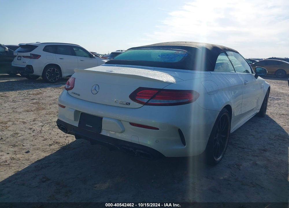 2018 MERCEDES-BENZ AMG C 63 VIN: WDDWK8HB6JF622390