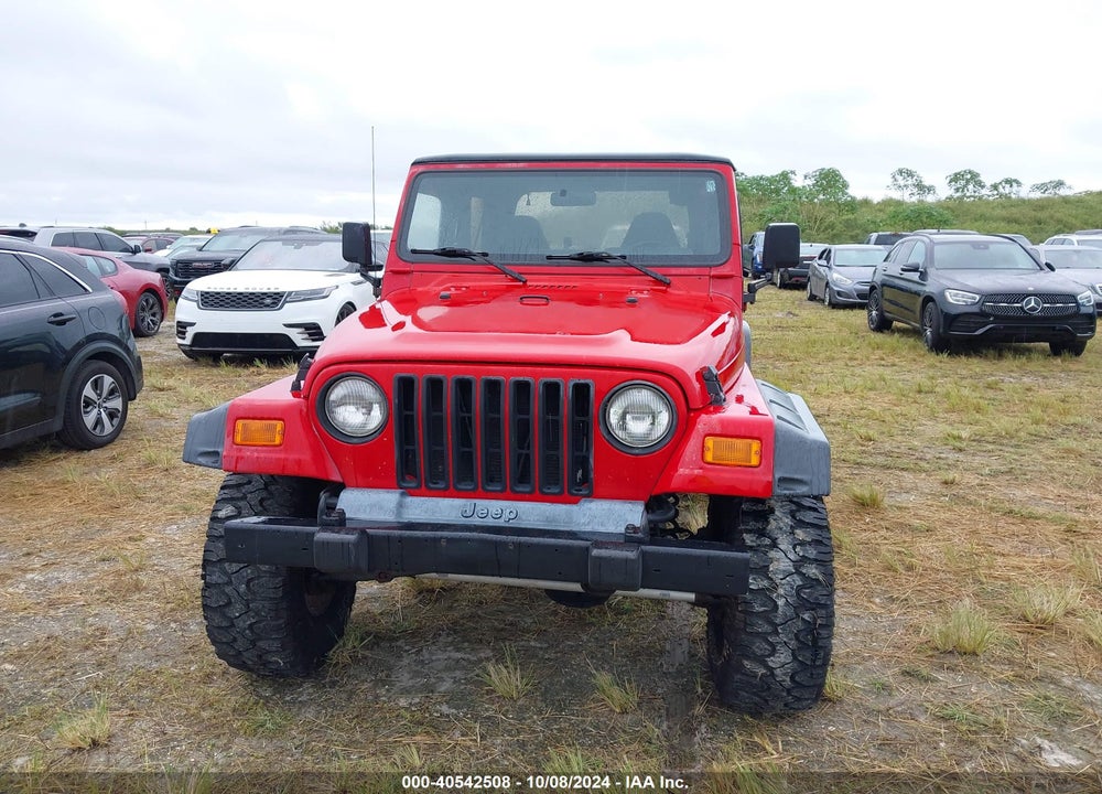 2000 JEEP WRANGLER SPORT VIN: 1J4FA49S0YP721290