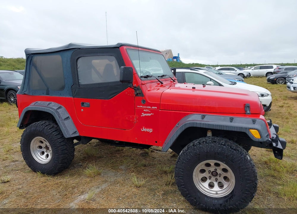 2000 JEEP WRANGLER SPORT VIN: 1J4FA49S0YP721290