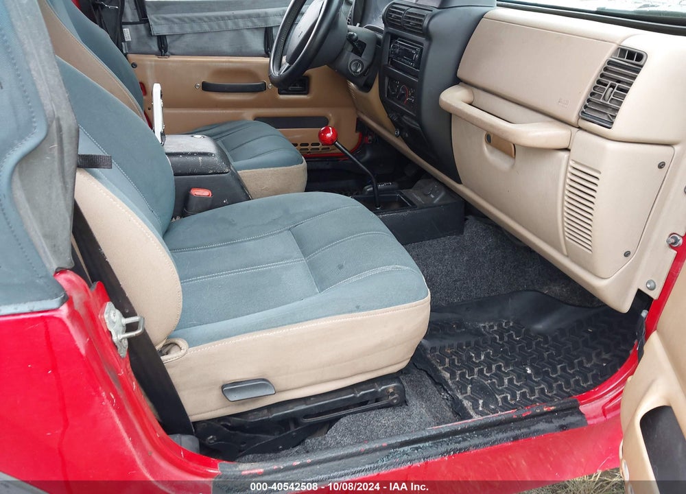 2000 JEEP WRANGLER SPORT VIN: 1J4FA49S0YP721290