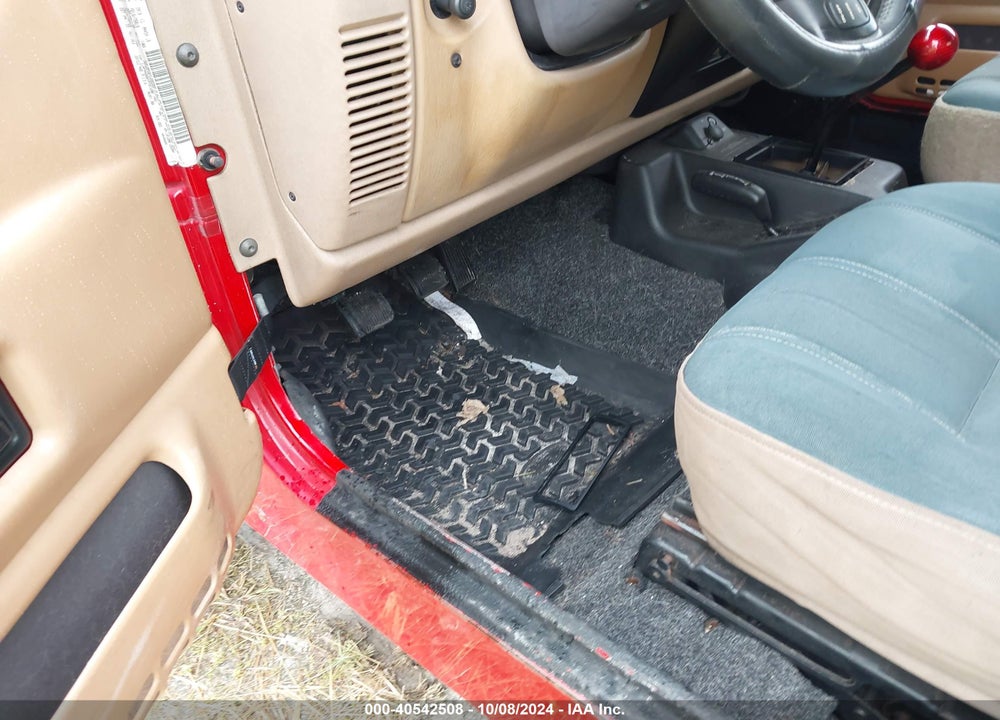 2000 JEEP WRANGLER SPORT VIN: 1J4FA49S0YP721290